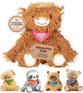 Lilly's Love Weighted Stuffed Animals for Adults & Kids — 5lb Highland Cow Plush for Anxiety, ADHD & Sensory | Machine Washable Weighted Stuffed Animal w/Removable Insert | Hazel The Highland Cow