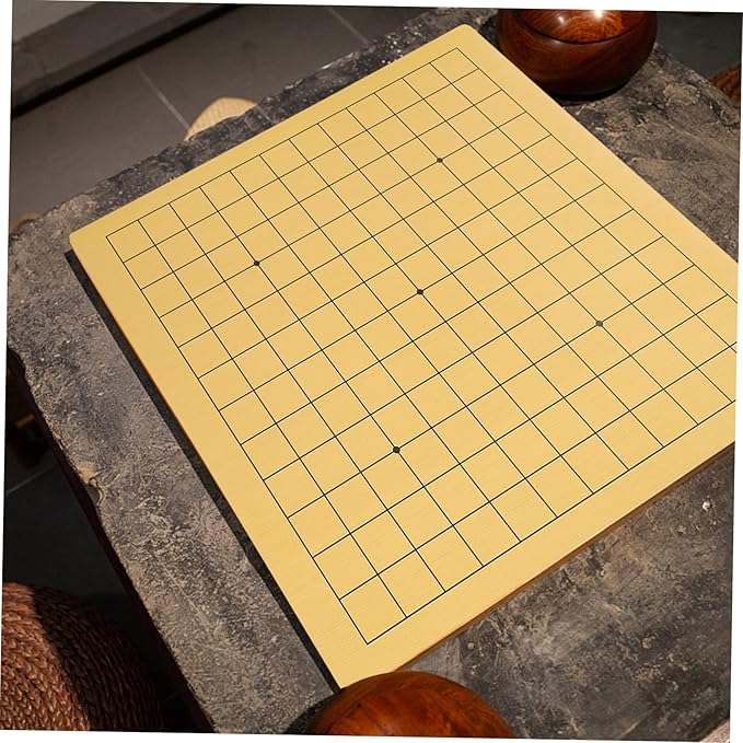 BESPORTBLE 2pcs Wooden Go Chess and Girls Educational Chessboard Go Chess Game Board Toys Supplies