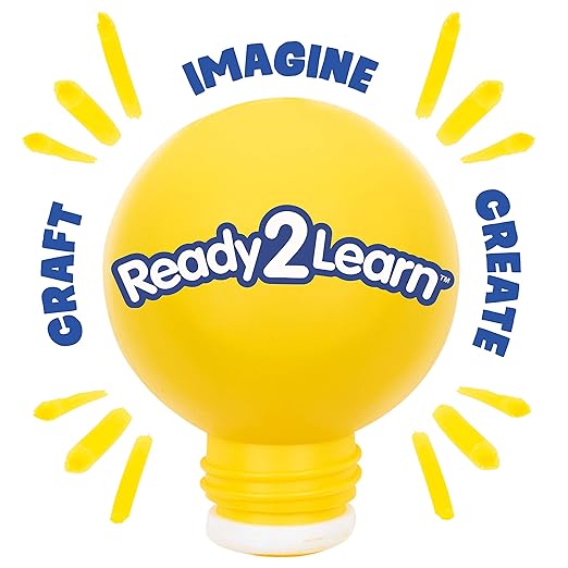 READY 2 LEARN Easy Grip Dough and Paint Stampers - Numbers - Set of 10 - Ages 2+ - Easy to Hold Letter Stamps for Kids