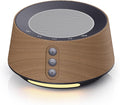 BGOVERSS White Noise Machine with Night Light – 20 Soothing Sounds, 10 Color Lights, 5 Timer Settings & Memory Function, Portable Sleep Sound Machine for Baby Nursery, Kids & Adults,Wood