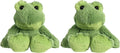 Aurora® Adorable Mini Flopsie™ Fernando Frog™ Stuffed Animal - Mini Companions Ready for Playful Adventures - for Kids All Ages, Toddlers, Adults, and Families - Green 5.5 Inches (Pack of 2)