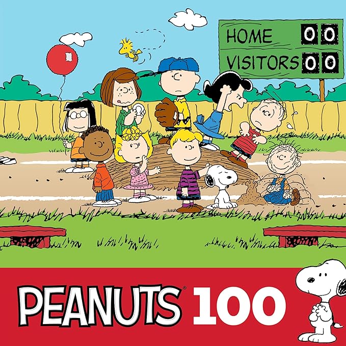 RoseArt - Peanuts - 100 Piece Jigsaw Puzzle for Kids and Adults