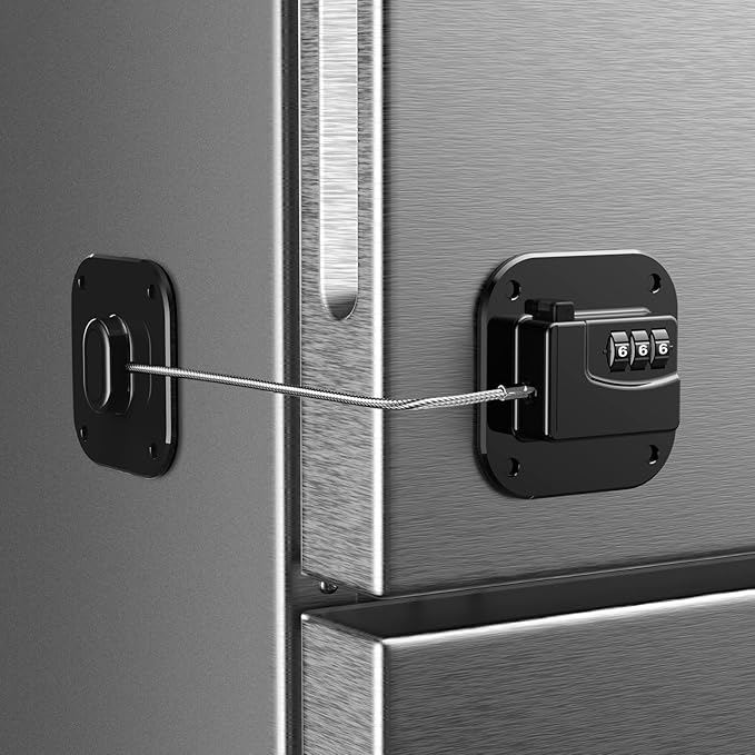 Refrigerator Lock, Combination Lock for Refrigerator Cabinets