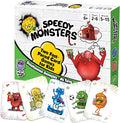 Speedy Monsters - Card Games for Kids Ages 4-8, Fast-Paced and Easy to Learn. Fun, Colorful Monster Match Game. No Reading Required. No Turns, Everyone Plays at Once. for 2-6 Players