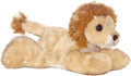 Aurora® Adorable Mini Flopsie™ Lionel™ Stuffed Animal - Mini Companions Ready for Playful Adventures - for Kids All Ages, Toddlers, Adults, and Families - Brown 8 Inches