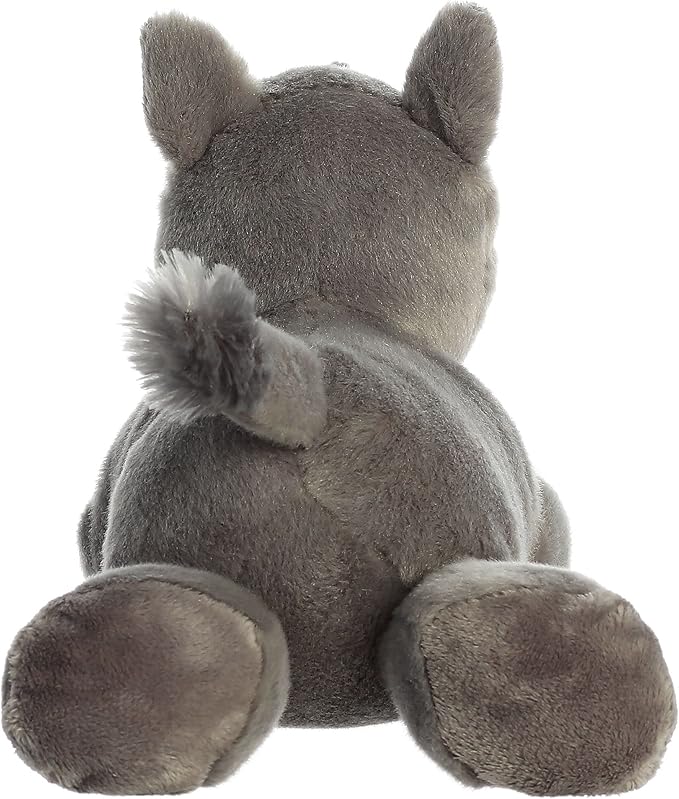 Aurora® Adorable Flopsie™ Rodney Rhino™ Stuffed Animal - Playful Ease - Timeless Companions - Gray 12 Inches