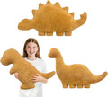 Andywoo Dino Chicken Plush Nuggets Pillow for Funny Birthday Gifts, Cute Funny Stuffed Animals Toy for Boy and Girl, Dinosaur Gifts for Kids Teens and Adults (3 Pack, Large)