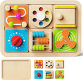 Busy Board for 1 Year Old, Montessori Toys for Toddler 1-3, Boys Girls Birthday Gifts