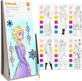 Paint with Water Coloring Books for Kids, Pocket Mess Free Watercolor Painting Sets for Toddlers, Art and Craft Drawing Activities Gifts for Kids Ages 4 5 6 7 8+, Travel Activity Toys - Princess