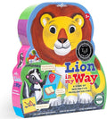 eeBoo Lion in My Way Game - Award Winning Cooperative & Imaginative Problem Solving Game, Screen-Free Fun for 2-4 Players, Kids Ages 5 and up