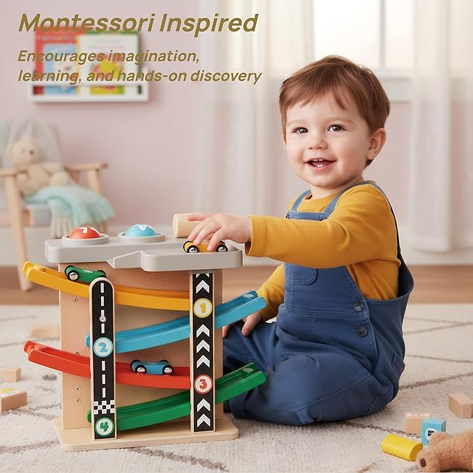 Toddler Toys for 1-2 Year Old Boy, Montessori Toys for 1 Year Old, First Birthday Gifts