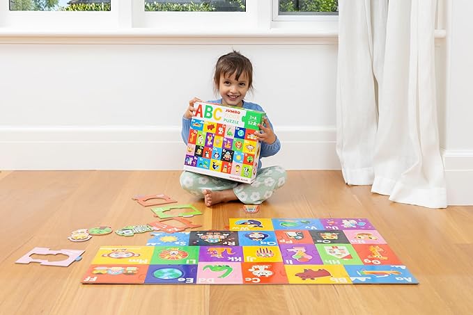Crocodile Creek 50-Piece Jigsaw Puzzle - Fun Table or Floor Puzzles for Kids Ages 4-6 and Up - Includes Heavy-Duty Shaped Box for Storage - Santa's Workshop - 14" x 18" Finished