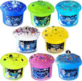 8 Packs Galaxy Glow-in-The-Dark Space Slime Kit, Non Sticky, Super Soft Sludge Toy, Birthday Gifts, Party Favors Gifts for Kids