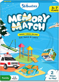 Skillmatics Memory Match - Where Things Belong, Fun & Fast Matching Board Game for Kids, Educational Preschool Game for Toddlers, Boys & Girls Ages 3, 4, 5, 6 & 7, Learning & Brain Development Toy
