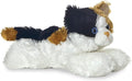 Aurora® Adorable Mini Flopsie™ Esmeralda™ Stuffed Animal - Mini Companions Ready for Playful Adventures - for Kids All Ages, Toddlers, Adults, and Families - White 8 Inches