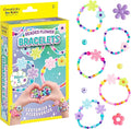 Creativity for Kids Beaded Flower Bracelet Making Kit | DIY Jewelry Craft Kit for Girls | Create 5 Colorful Beaded Bracelets to Wear, Share & Gift | Spring Crafts & Gifts for Mom (Ages 6+)