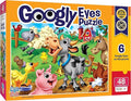 MasterPieces – 48 Piece Jigsaw Puzzle for Kids 4+ Years, Farm Animals with Googly Eyes, Educational and Fun Game, Gift Idea for Children, 19" x 14