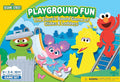 MasterPieces - Sesame Street Playground Fun - Slides & Ladders Family Board Game for Kids