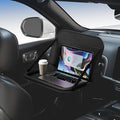 GMQ Backseat Car Organizer with Tray 1 Pack,Car Back Seat Eating Tray for Kids, Multifunctional Laptop Desk,Back Seat Car Storage & Tablet Holder for Children(Black, 1PC)