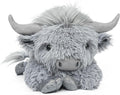 WDXDSOB Weighted Highland Cow Stuffed Animals, 4.2 Lbs Weighted Highland Cow Plush for Kids & Adults, 21.6 Inch Large Cattle Pillow Toy Gift for Christmas Birthday Gift