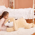 IKASA Giant Rabbit Stuffed Animal Plush Toy, 30" Large Bunny Plushy Toys for Kids Girls Boys Children