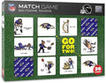 YouTheFan NFL Officially-Licensed Memory Match Game - Humorous, Team-Specific, Original Hand-Drawn Artwork, Fun for The Whole Family, for Fans Young and Old