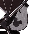 J.L. Childress Disney Baby Side Sling Stroller Cargo Net - Stroller Organizer Attachment for Storage,Mesh Bag for Baby Accessories,Universal Fit - Mickey,Black,(Pack of 12)