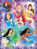 Ceaco - Disney - Purple Princess Collage - 300 Oversized Piece Jigsaw Puzzle