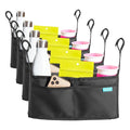 Munchkin® Brica® Stroller Organizer Bag - Universal Fit with Cup Holders and Wipes Case, Fits UPPAbaby, Evenflo, BabyTrend and More, Black (Pack of 4)
