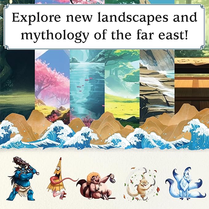 DragonIsles – Fantasy Adventure Family Board Game for 2-5 Players, Ages 10+ – A Journey of Far-Shores and Fortunes!