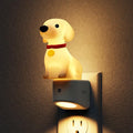 L LOHAS LED Night Light for Kids,3D Cute Puppy Night Lights,Dachshund with Dusk to Dawn Sensor, RGB+Soft White 3000K,Dog Night Light,Birthday Gift Nightlight for Kids, Room Decor