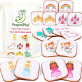 Felt Princess Matching Game for Toddlers – Fairy Tale Memory Game & Flash Cards – Soft and Safe for Ages 1+ – Montessori Preschool Learning Activity – Educational Princess Toy for Girls & Boys