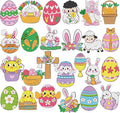 Labeol Diamond Art Kits for Kids Boys and Girls Ages 6-8-10-12 Easy to DIY Creative Diamond Art Sticker Craft by Numbers Kits for Kids and Adult Beginners (Cute Easter)