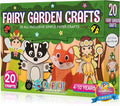 Craftikit® 20 Award-Winning Fairy Garden Crafts for Kids - 20 All-Inclusive Fun Paper Toddler Crafts, Fairy Garden Kit for Kids Ages 3-10