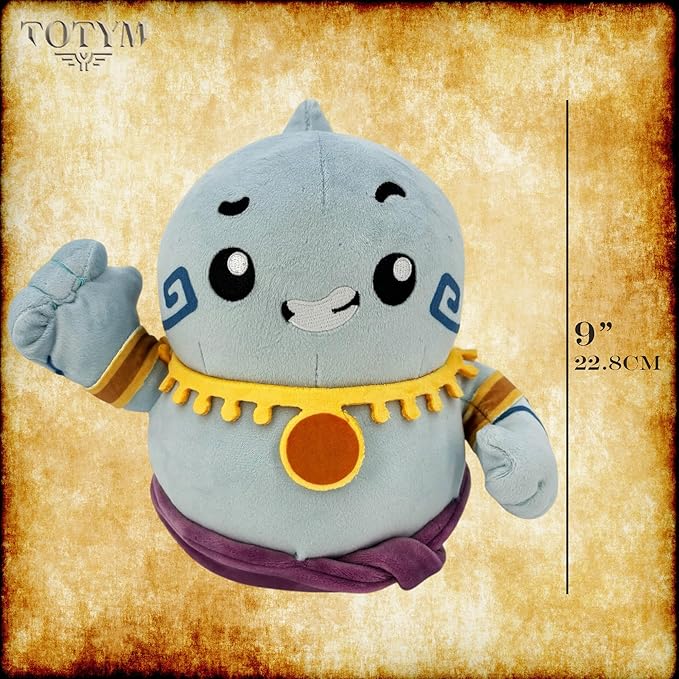 8 Inch Mirage The Djinn Plush- Ultra Soft & Squishy- Made from Eco-Friendly Materials- Encourages Imaginative Play- Arabian Mythology- Genie Stuffed Animal Gift for Kids 3+