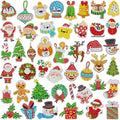 Labeol Diamond Art Kits for Kids Boys and Girls Ages 6-8-10-12 Easy to DIY Creative Diamond Art Sticker Craft by Numbers Kits for Kids and Adult Beginners (Christmas)