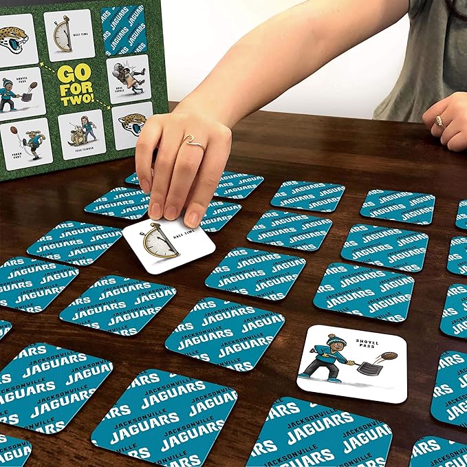 YouTheFan NFL Officially-Licensed Memory Match Game - Humorous, Team-Specific, Original Hand-Drawn Artwork, Fun for the Whole Family, for Fans Young and Old