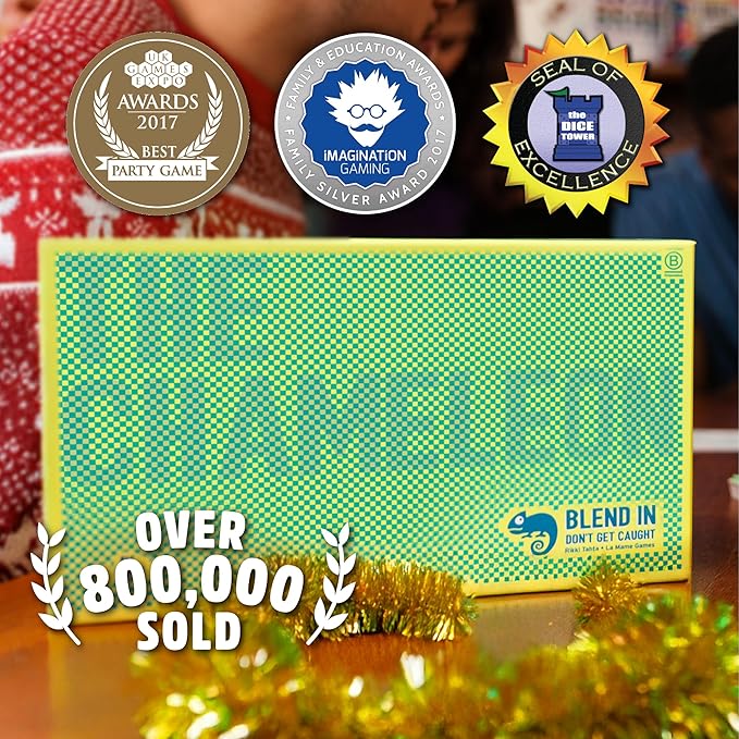 The Chameleon, Award-Winning Bluffing Board Game for Families & Friends for 3-8 Players