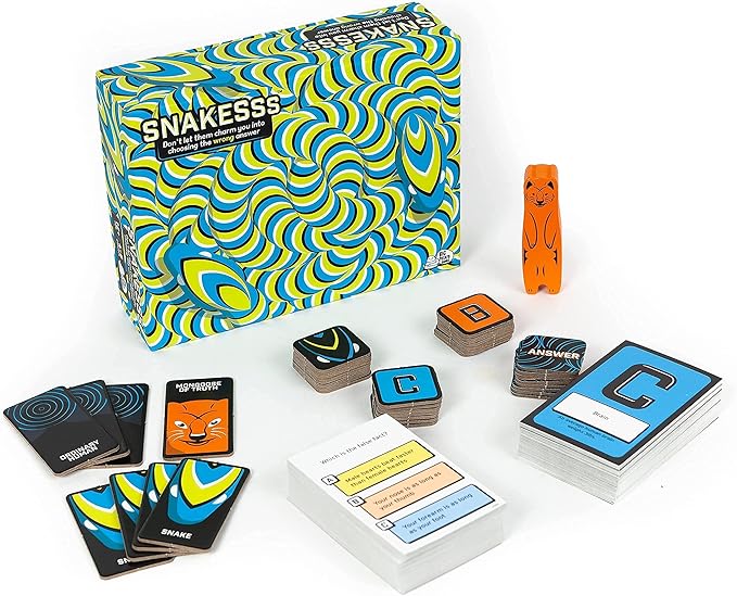 Big Potato Snakes: A Slippery Social Deduction Game for Families and Adults | Perfect for Game Night