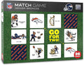 YouTheFan NFL Officially-Licensed Memory Match Game - Humorous, Team-Specific, Original Hand-Drawn Artwork, Fun for The Whole Family, for Fans Young and Old