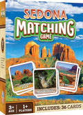 Masterpieces Sedona Matching Game - Fun Memory Card Game for Kids & Teens, Unisex, Ages 3+