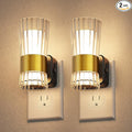L LOHAS LED Night Light, Night Lights Plug into Wall, 3000K Soft Warm 0-100LM Adjustable Modern Night Lights,Automatic Nightlights Pulg in with Dusk to Dawn Sensor for Rooms Bathroom Hallway Decor