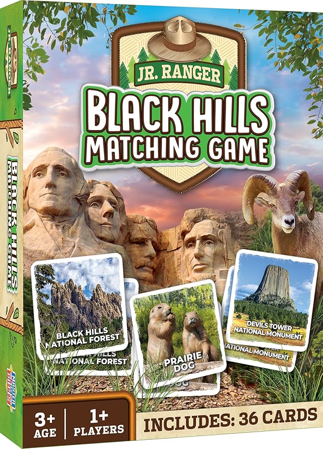 Masterpieces Jr Ranger - Black Hills Matching Game