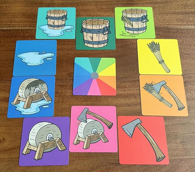 Fix The Bucket! Card Game – Folk Song Inspired Quick Family Game for Kids & Adults, Fun Party or Travel Game Night, Ages 7+, 2–3 Players