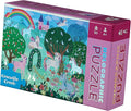 Crocodile Creek 50-Piece Holographic Jigsaw Puzzle - Fun Table or Floor Puzzles for Kids Ages 4-6 and Up - Includes Heavy-Duty Box for Storage - Sparkling Unicorn - 12" x 8" Finished