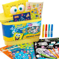 Horizon Group USA Sensory Slime Studio, Scented Slime Kit with Mix-Ins, Charms, and Storage Case, Spongebob Squarepants