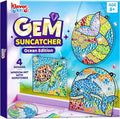 Klever Kits Diamond Art Kits for Kids, 4PCS Gem Painting Kit, Window Art Suncatchers Mosaic Kits Crafts for Girls Boy Birthday Gifts Toys Age 6+