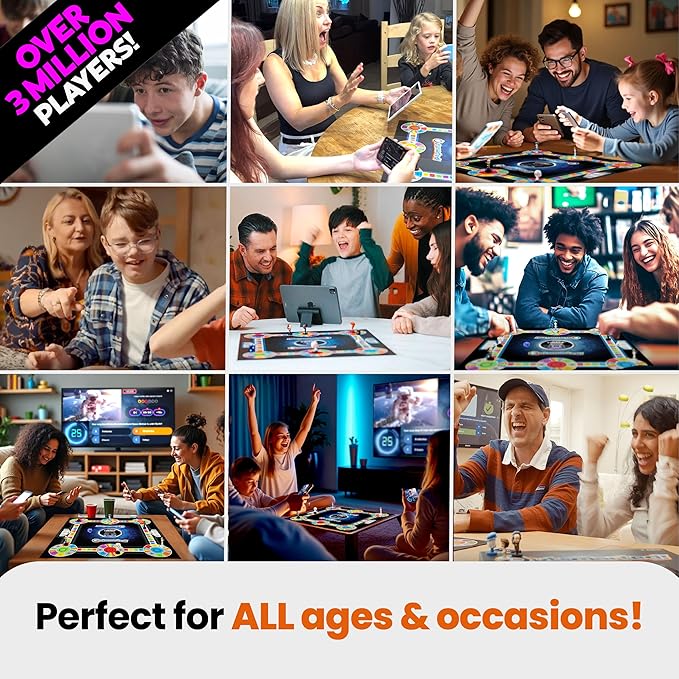 Outsmarted Ultimate Edition - 10 Exciting Bonus Categories | Kids, Teens & Adults | Next-Level Game Night for Family & Friends | 2–24 Players | Age 8+ | 10,000+ Questions | 2026 Edition
