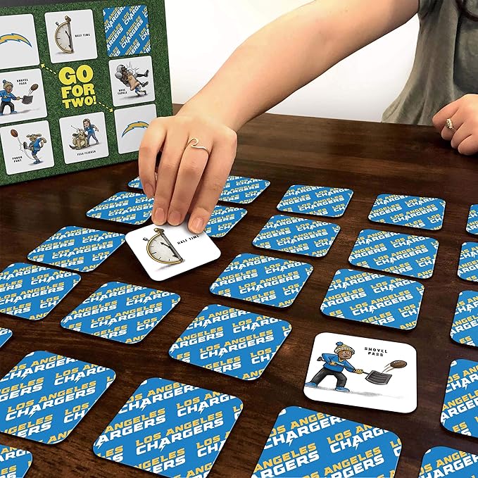 YouTheFan NFL Officially-Licensed Memory Match Game - Humorous, Team-Specific, Original Hand-Drawn Artwork, Fun for the Whole Family, for Fans Young and Old