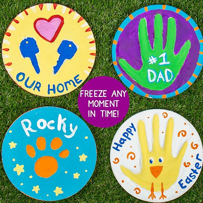 Creative Roots Create Your Own Handprint Stone by Horizon Group USA